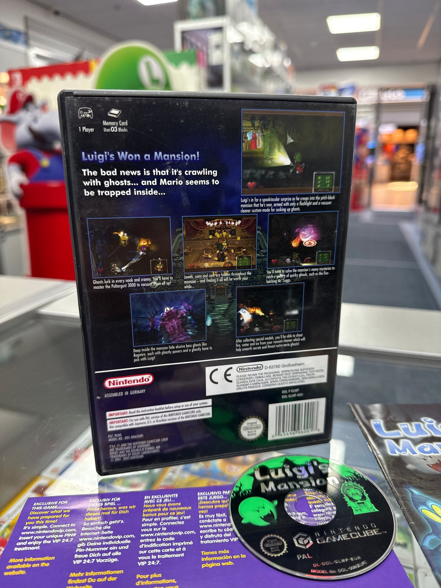Luigi’s Mansion - Nintendo GameCube - Complete