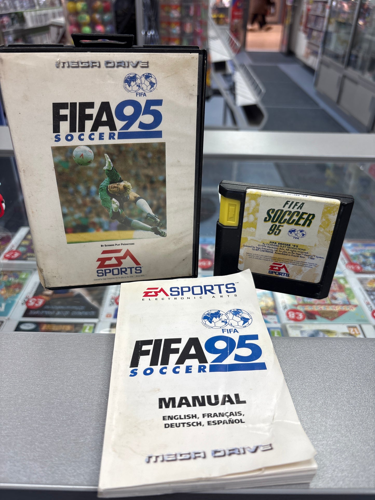 FIFA Soccer 95 - Sega Megadrive
