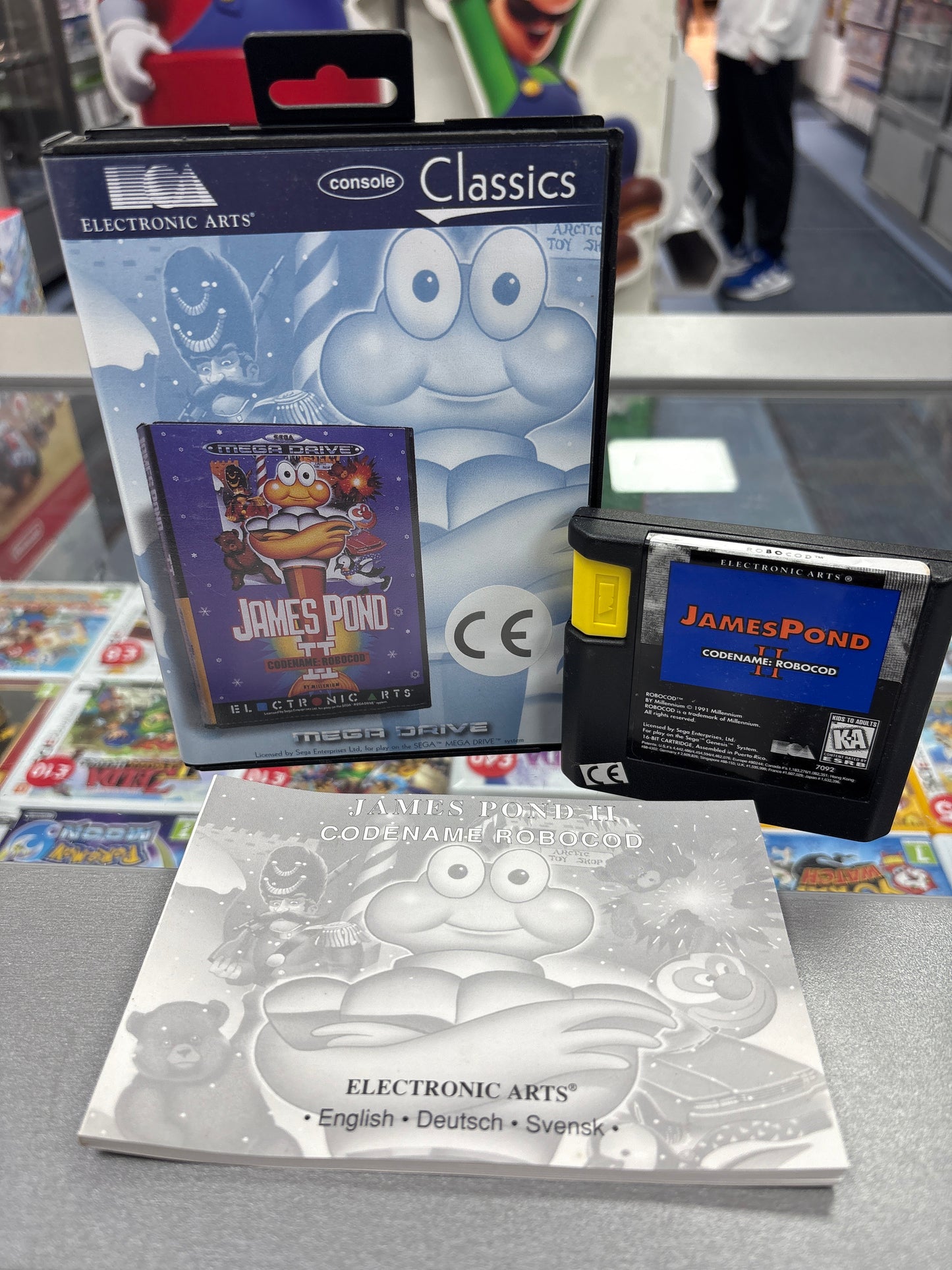 James Pond II Codename Robocod - Sega Megadrive