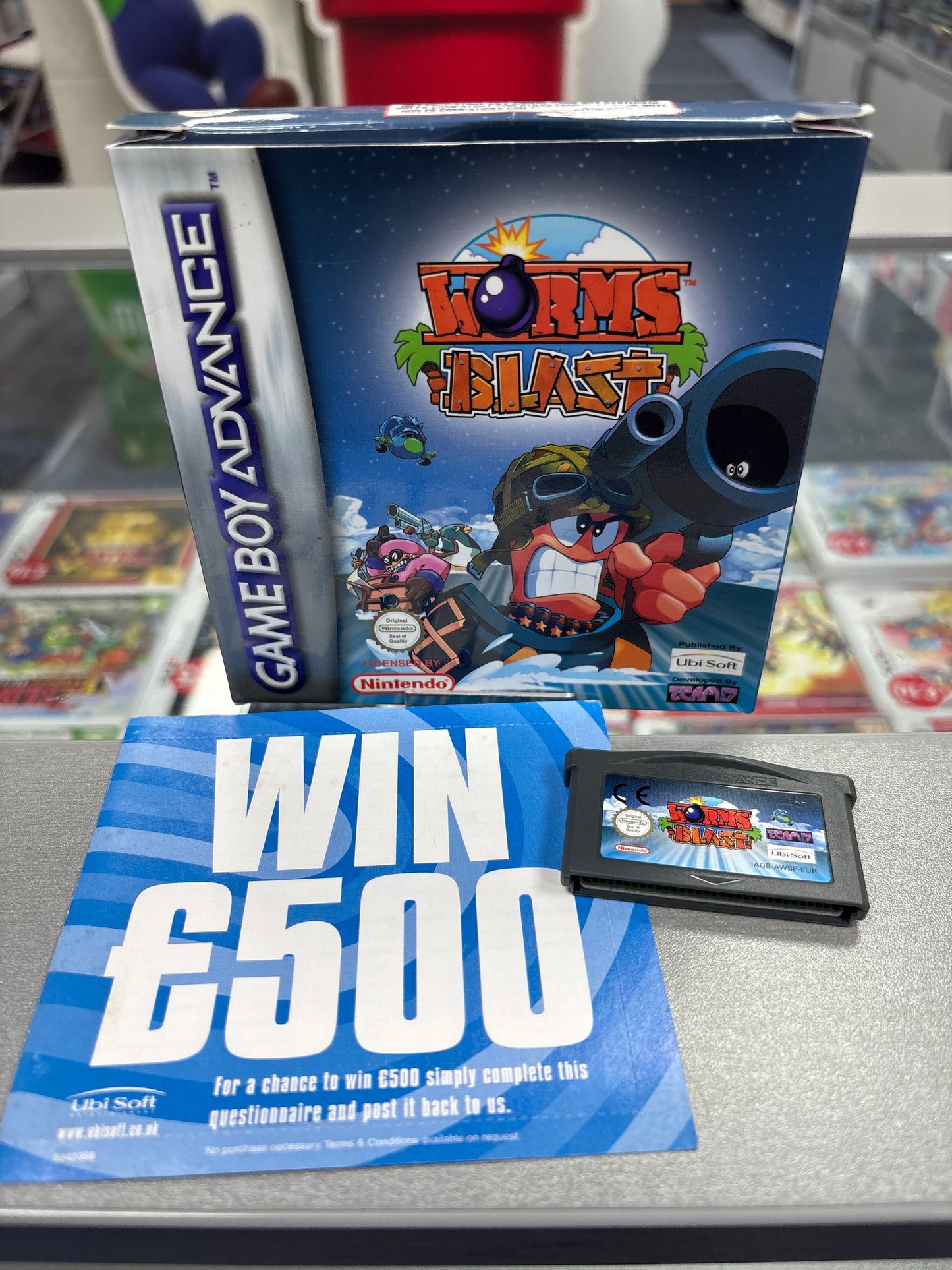 Worms Blast - Nintendo GBA