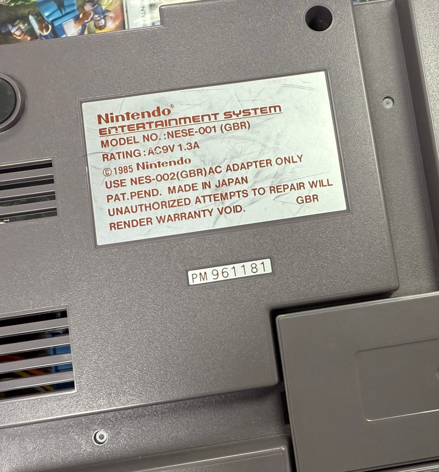 Nintendo Entertainment System - NES - Unboxed - Complete