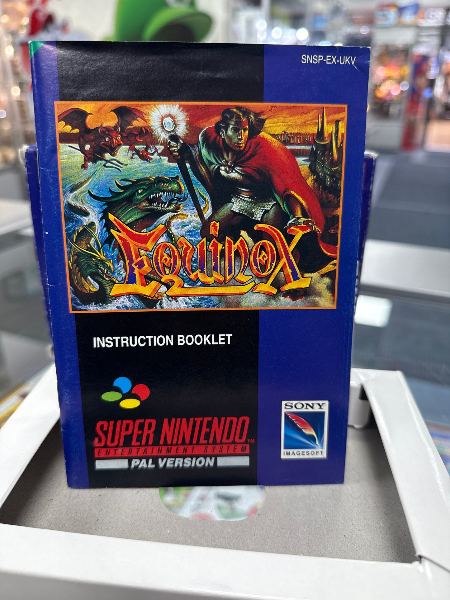 Equinox - SNES - Super Nintendo - Complete