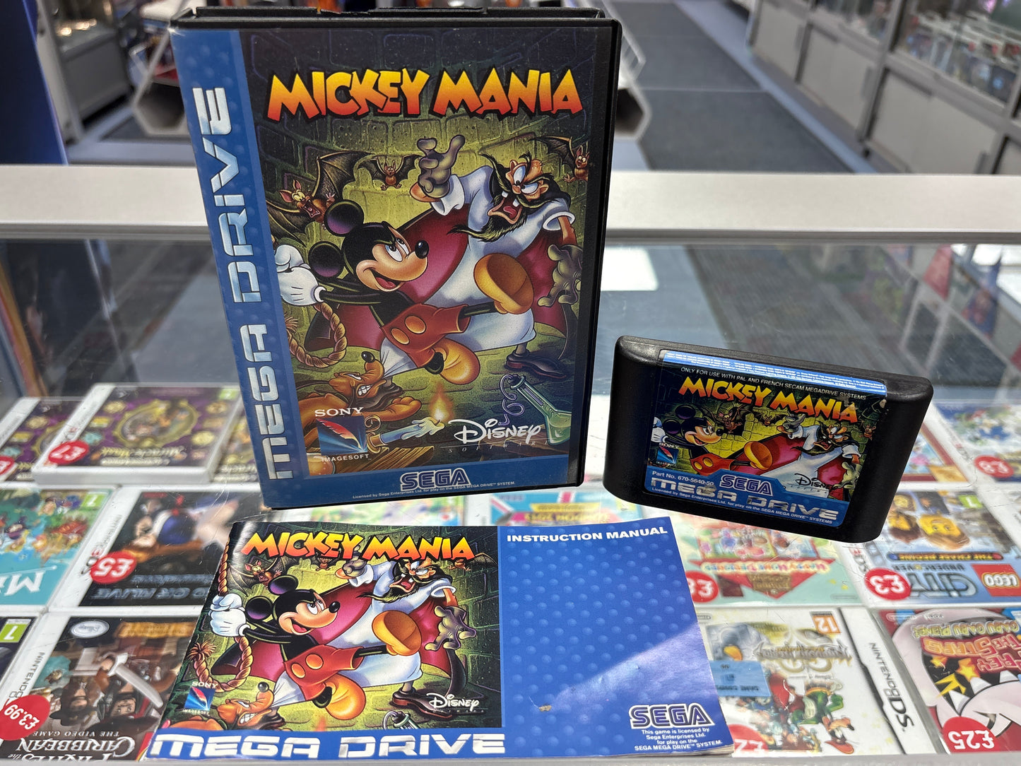Mickey Mania - Sega Megadrive