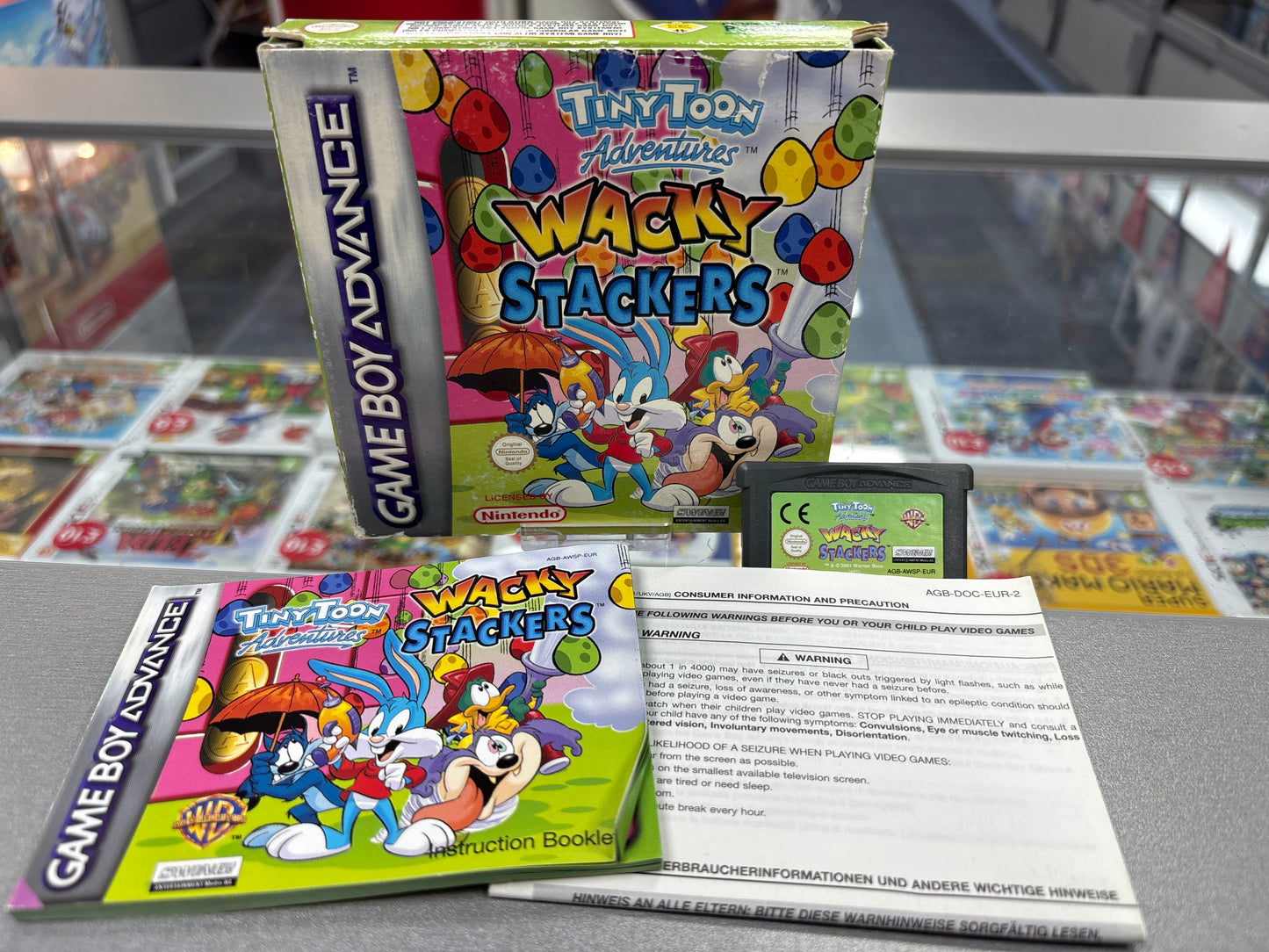 Tiny Toon Adventures Wacky Stackers - GBA