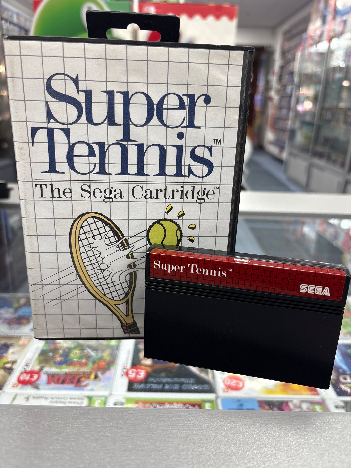 Super Tennis - Sega Master System