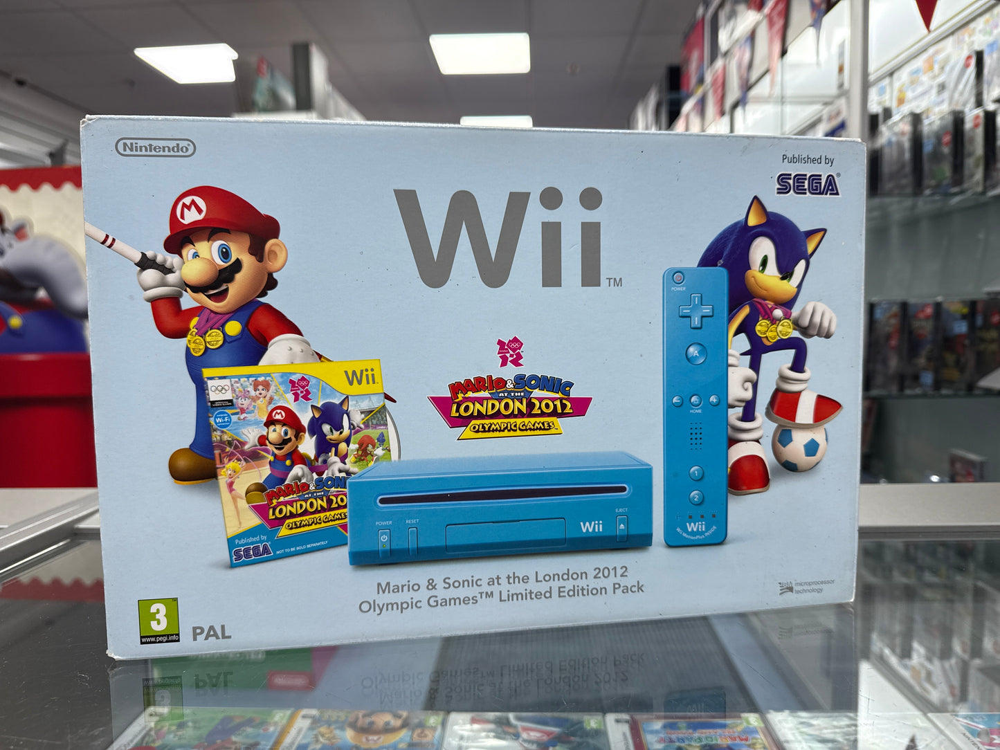 Nintendo Wii Mario & Sonic London 2012 Limited Edition Pack.