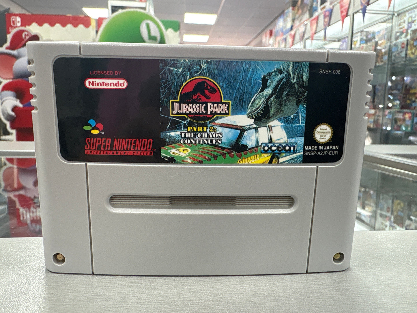 Jurassic Park Part 2: The Chaos Continues - SNES