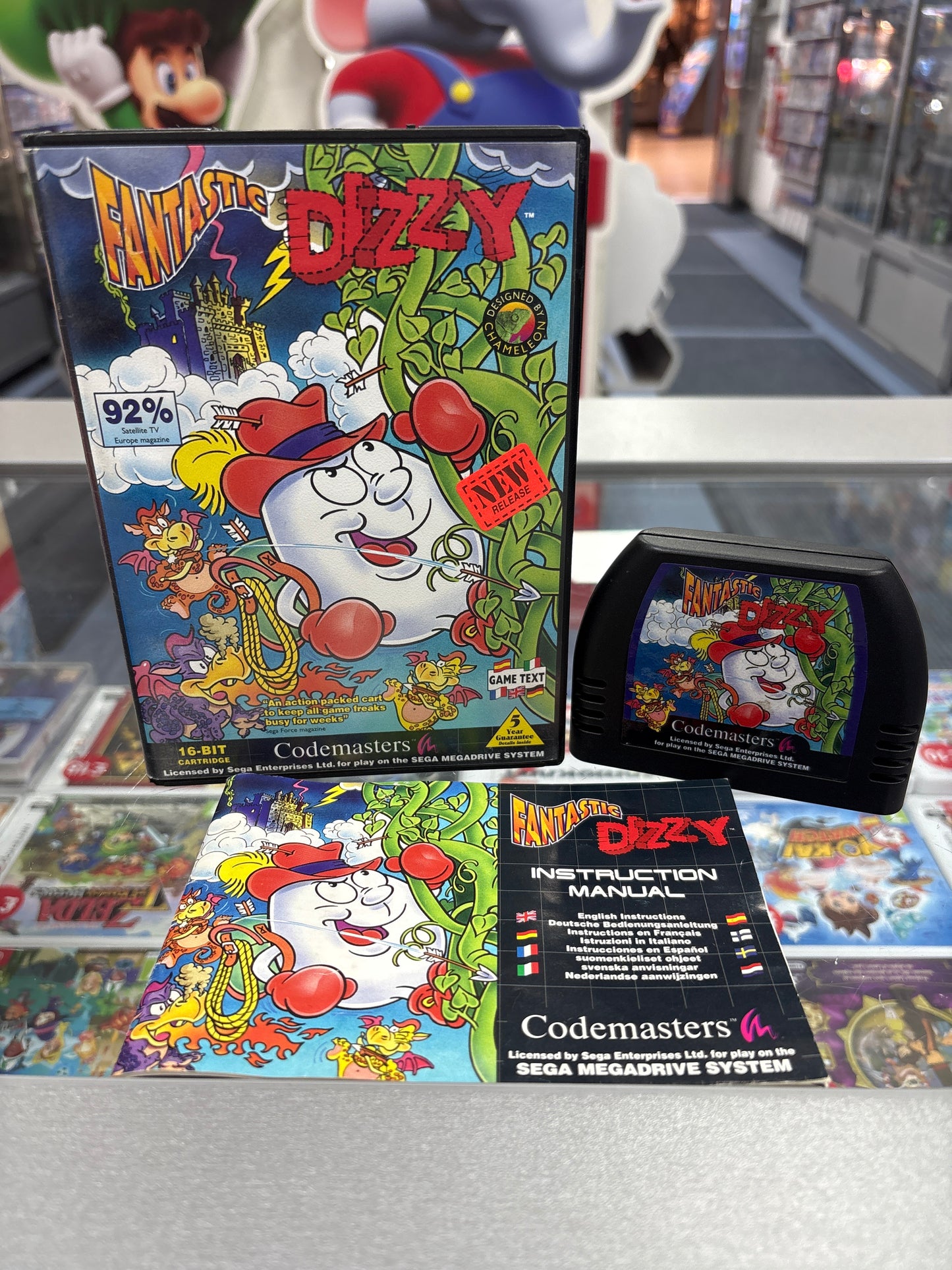 Fantastic Dizzy - Sega Megadrive
