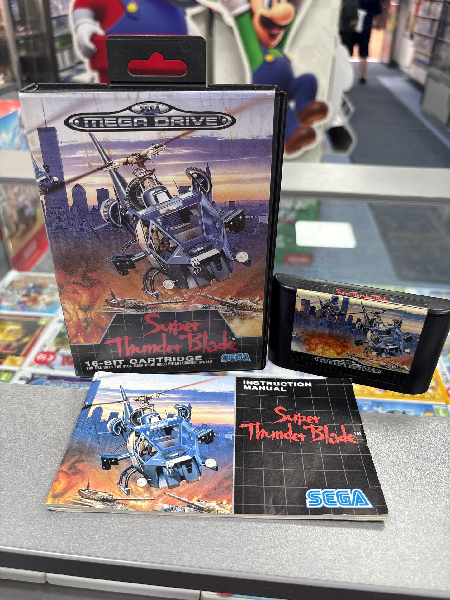 Super Thunder Blade - Sega Megadrive
