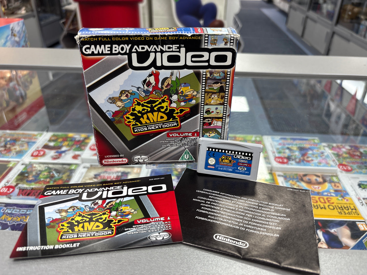 GameBoy Advance Video - Codename: Kids Next Door Volume 1