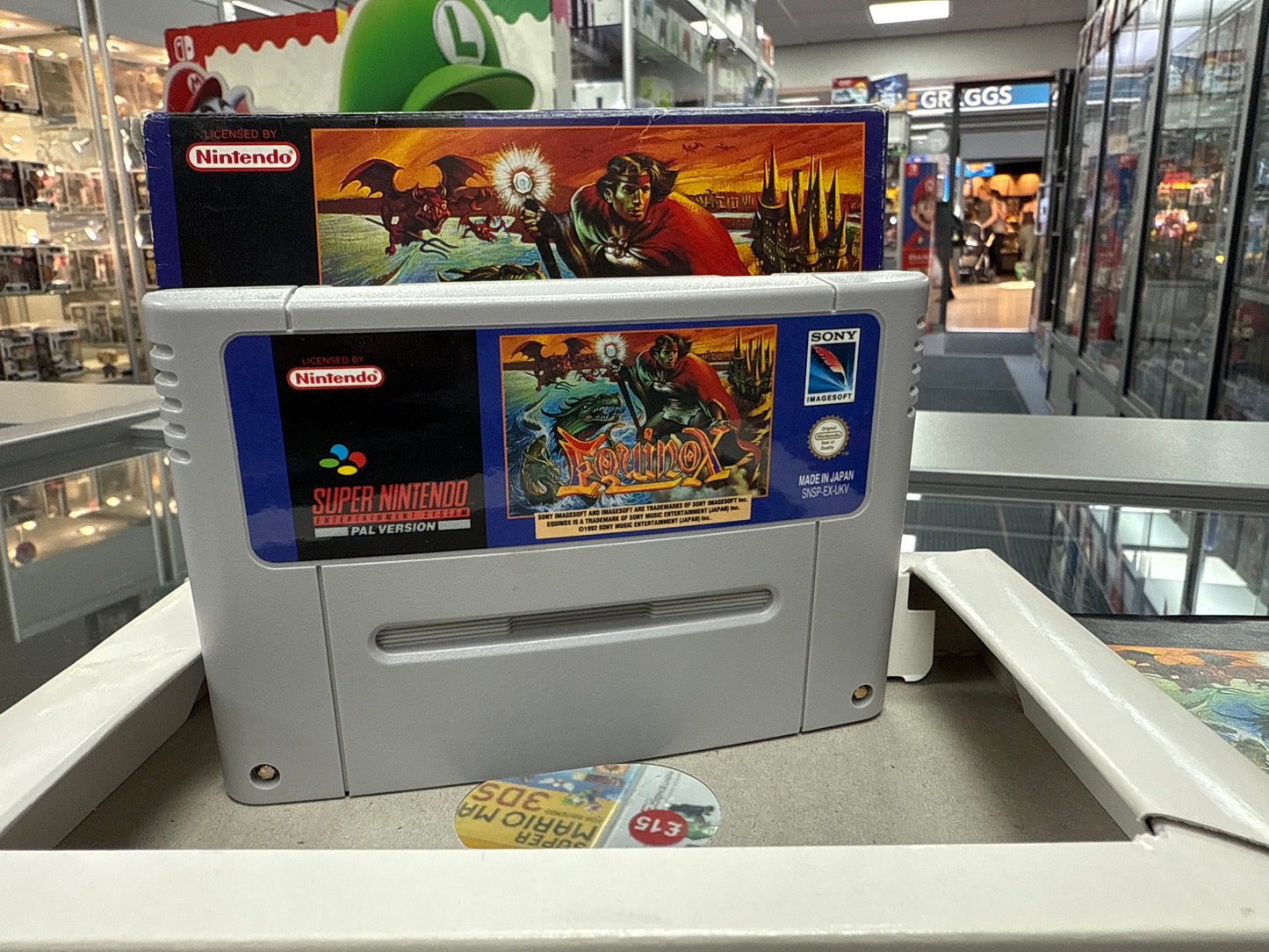 Equinox - SNES - Super Nintendo - Complete