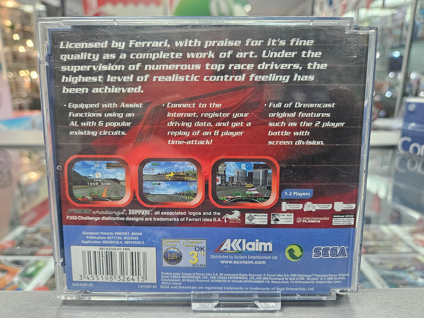 F355 Challenge Passione Rossa - Dreamcast