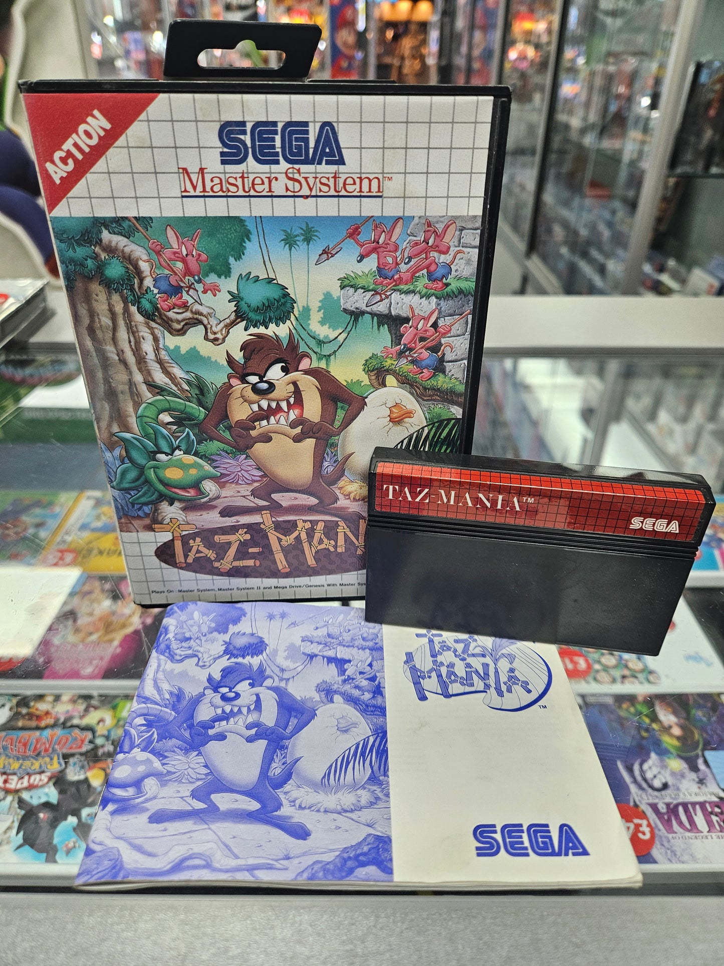 Taz-Mania - Sega Master System