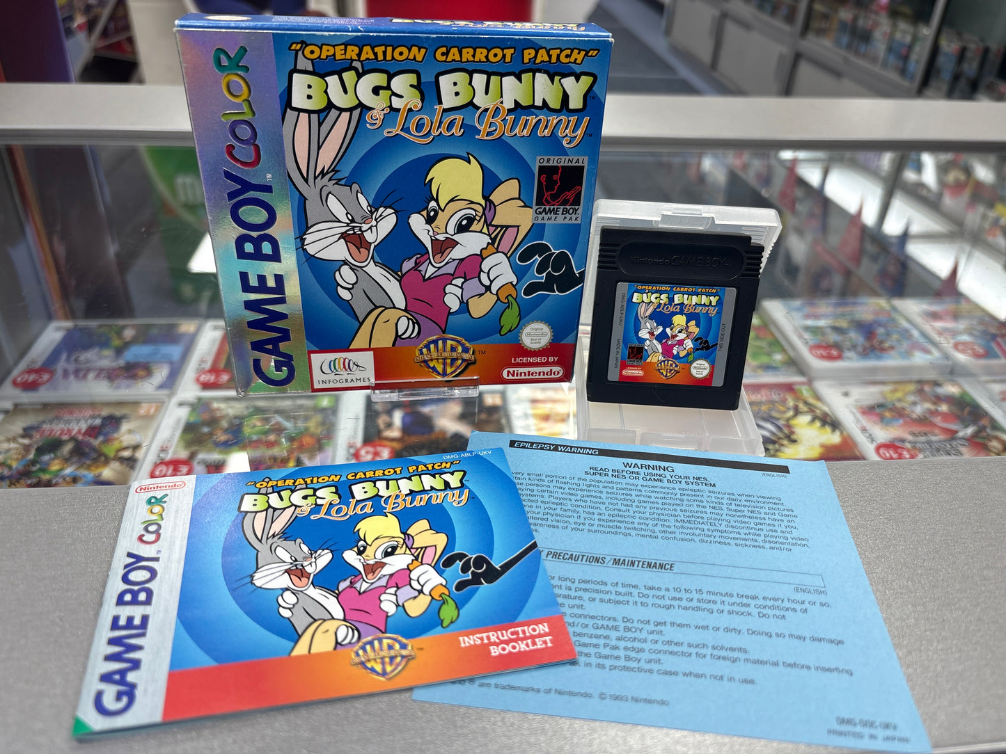 Bugs Bunny & Lola Bunny: Operation Carrot Patch - Nintendo GameBoy Color