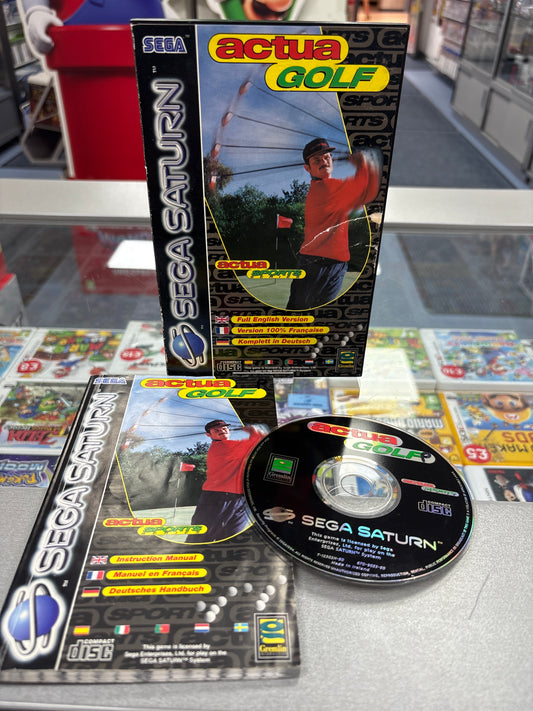 Actua Golf - Sega Saturn