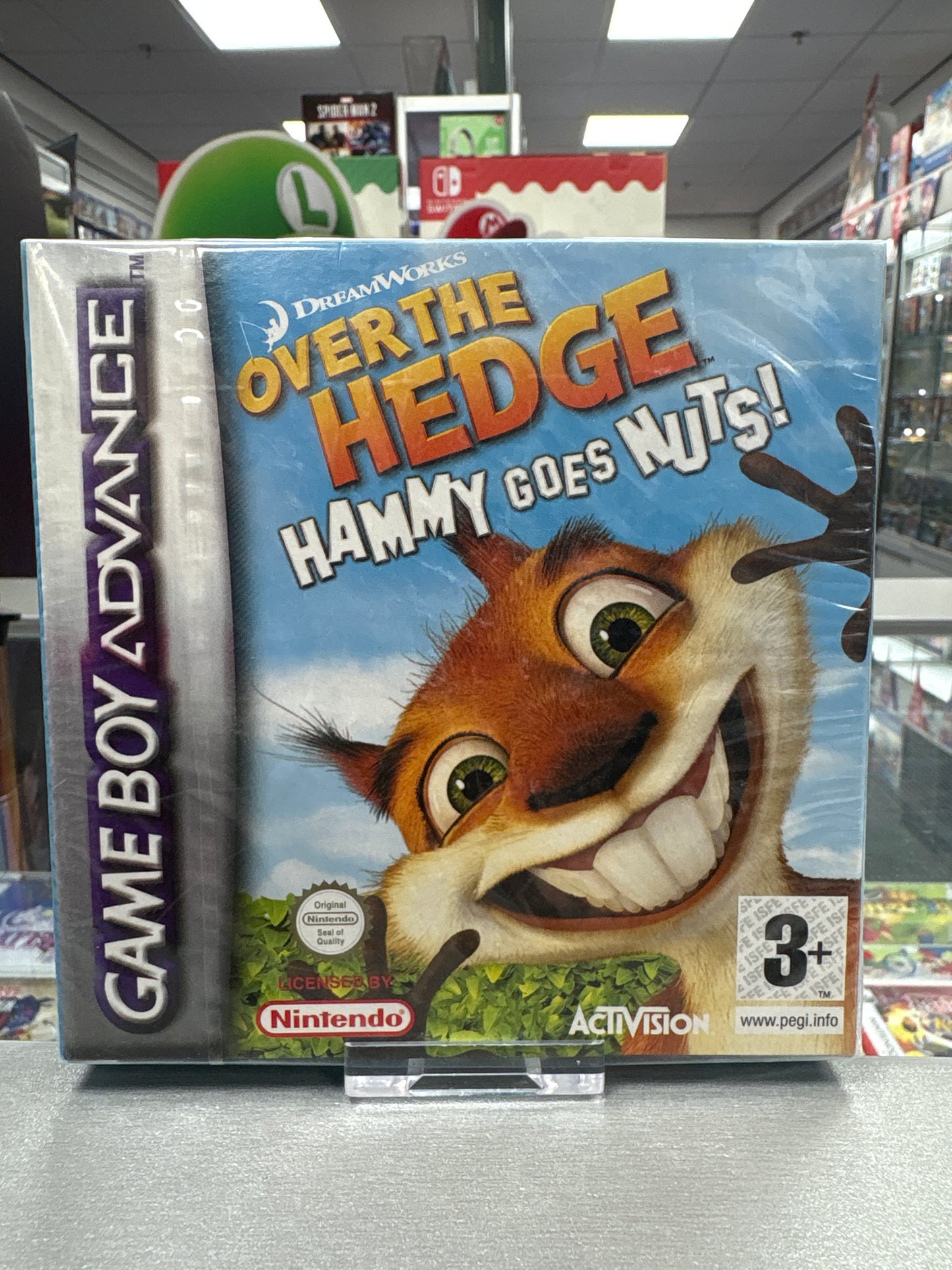 Over the Hedge Hammy Goes Nuts! - Nintendo GBA