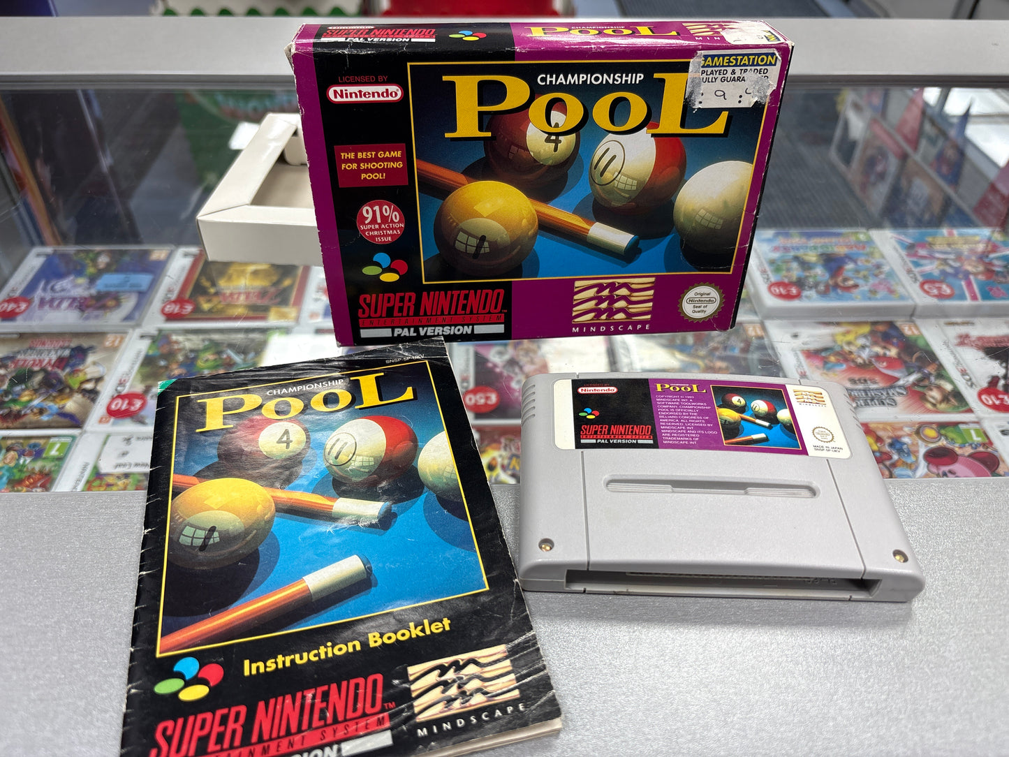 Championship Pool - Super Nintendo (SNES)