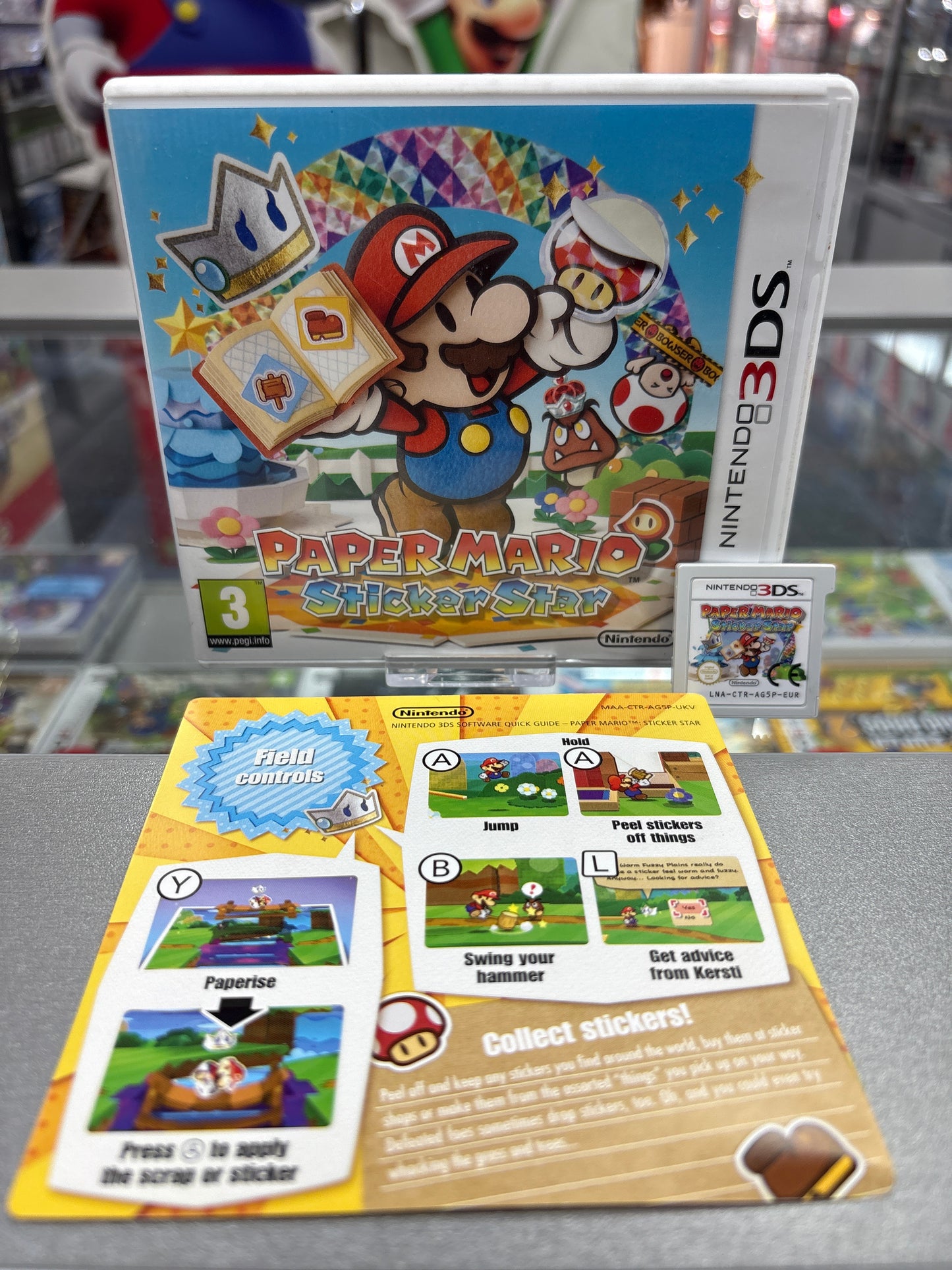 Paper Mario Sticker Star - Nintendo 3DS