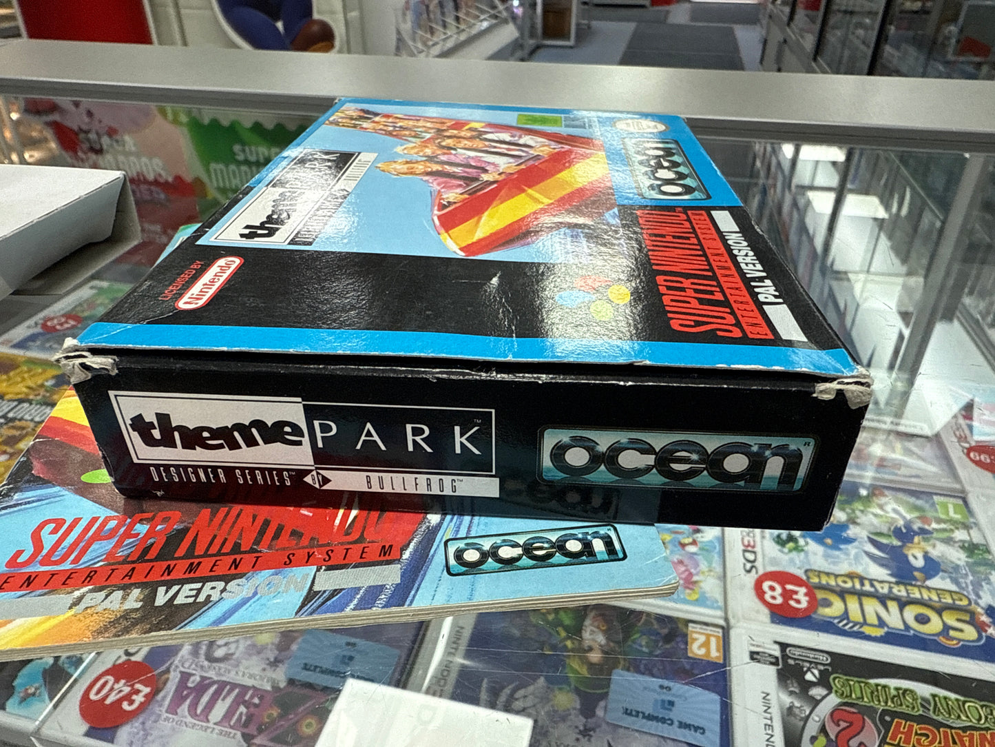Theme Park - SNES - Super Nintendo - Complete