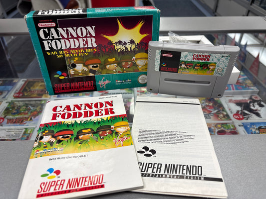 Cannon Fodder - Super Nintendo (SNES)