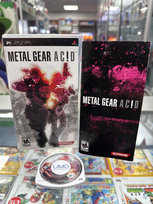Metal Gear Acid - Sony PSP - NTSC