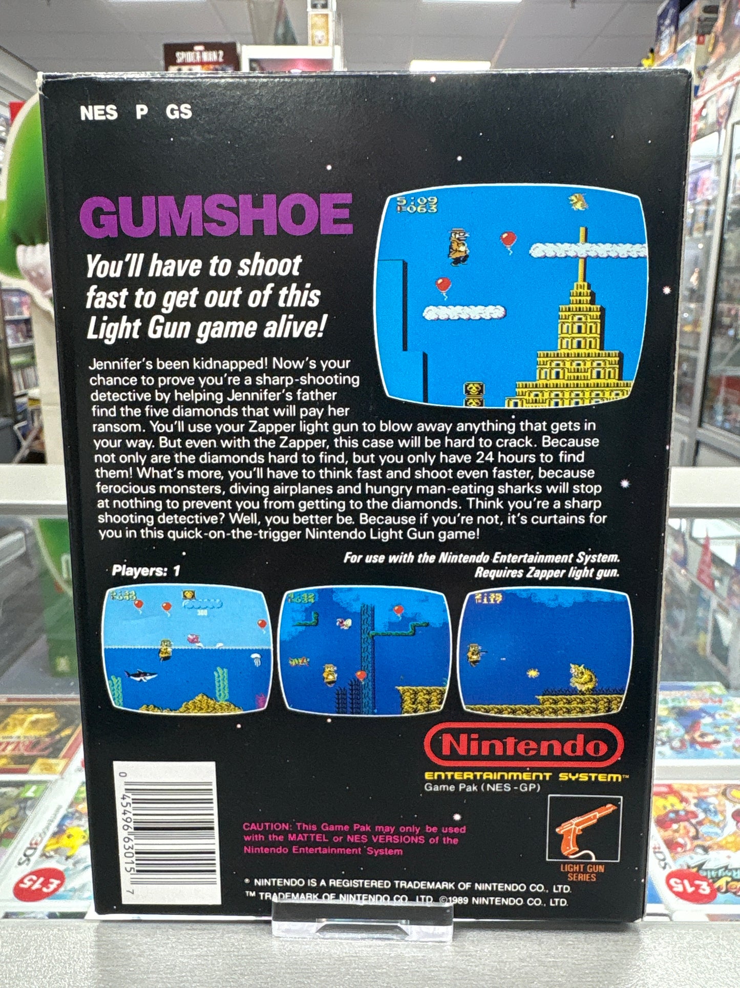 Gumshoe - NES (Nintendo Entertainment System)
