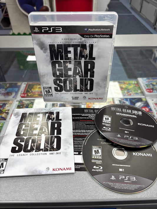 Metal Gear Solid The Legacy Collection 1987-2012 - PS3