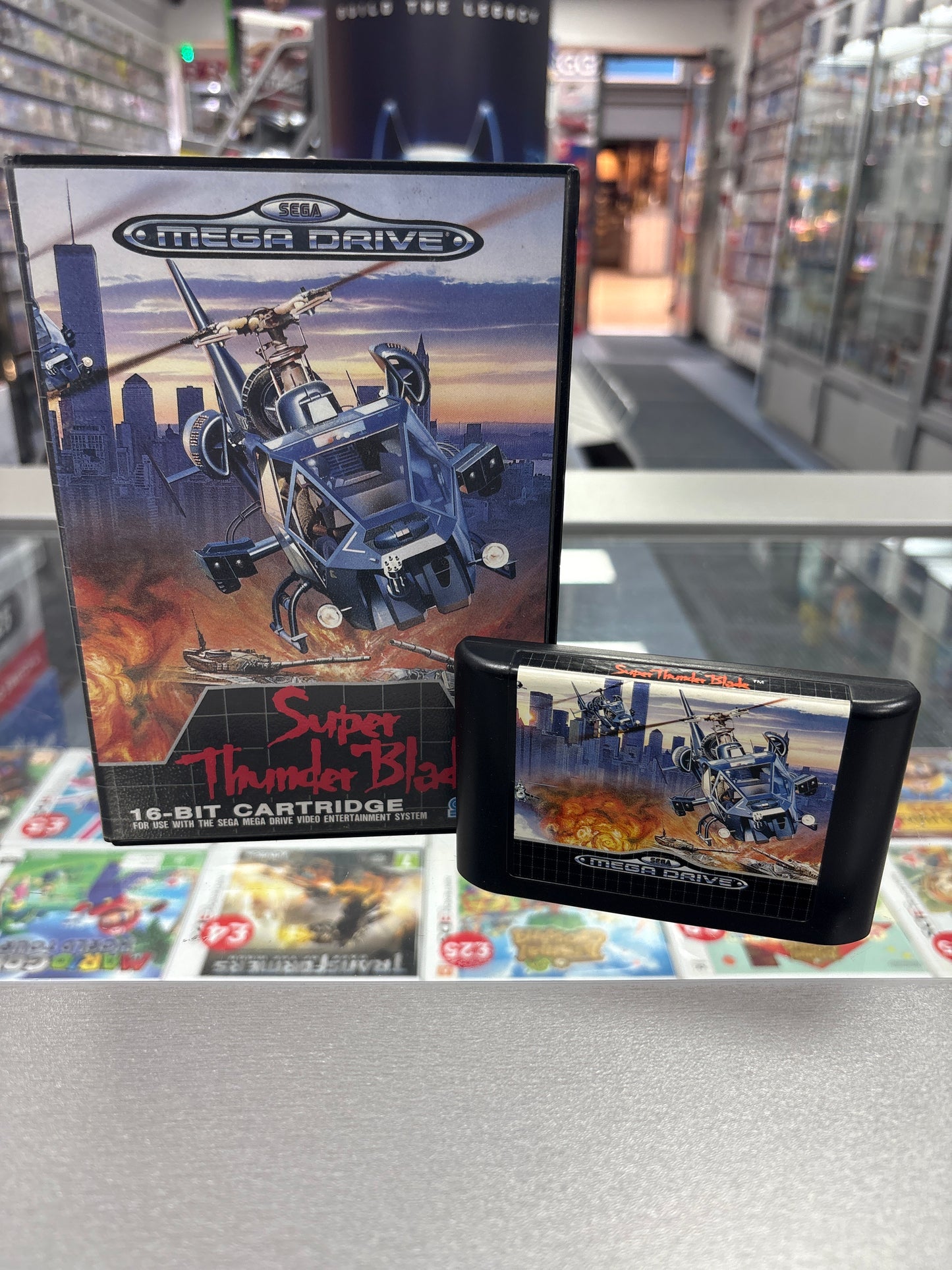 Super Thunder Blade - Sega Megadrive