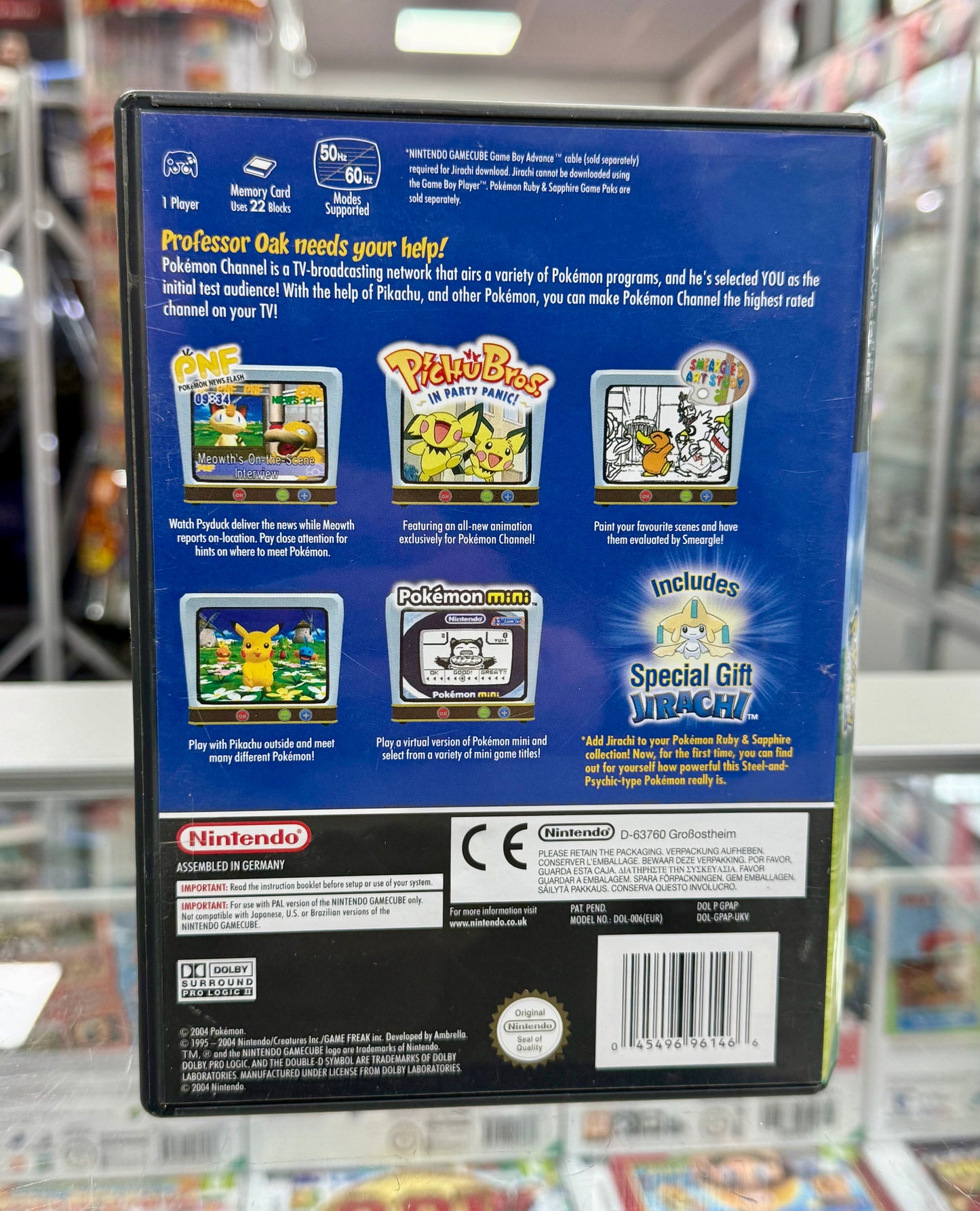 Pokemon Channel + Manual - GameCube