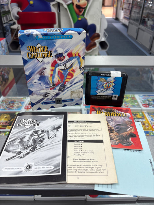 Winter Challenge - Sega Megadrive (Cardboard Box)