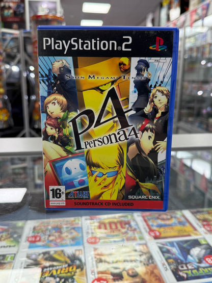Persona 4 (With CD) - Complete - PS2