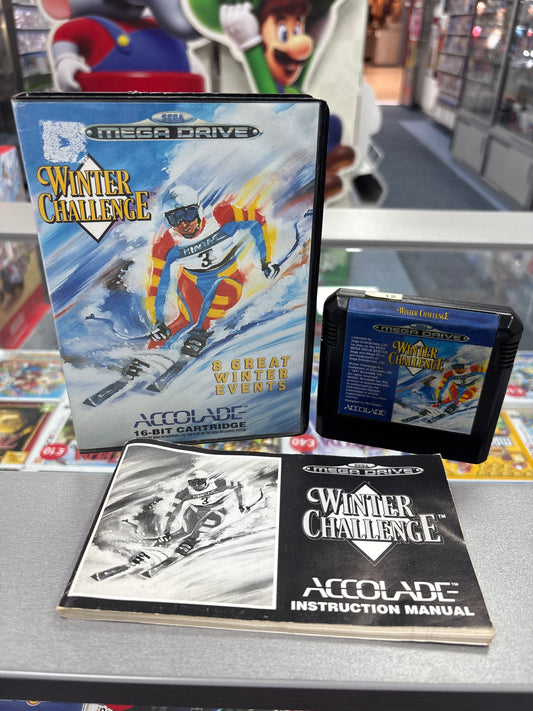 Winter Challenge - Sega Megadrive
