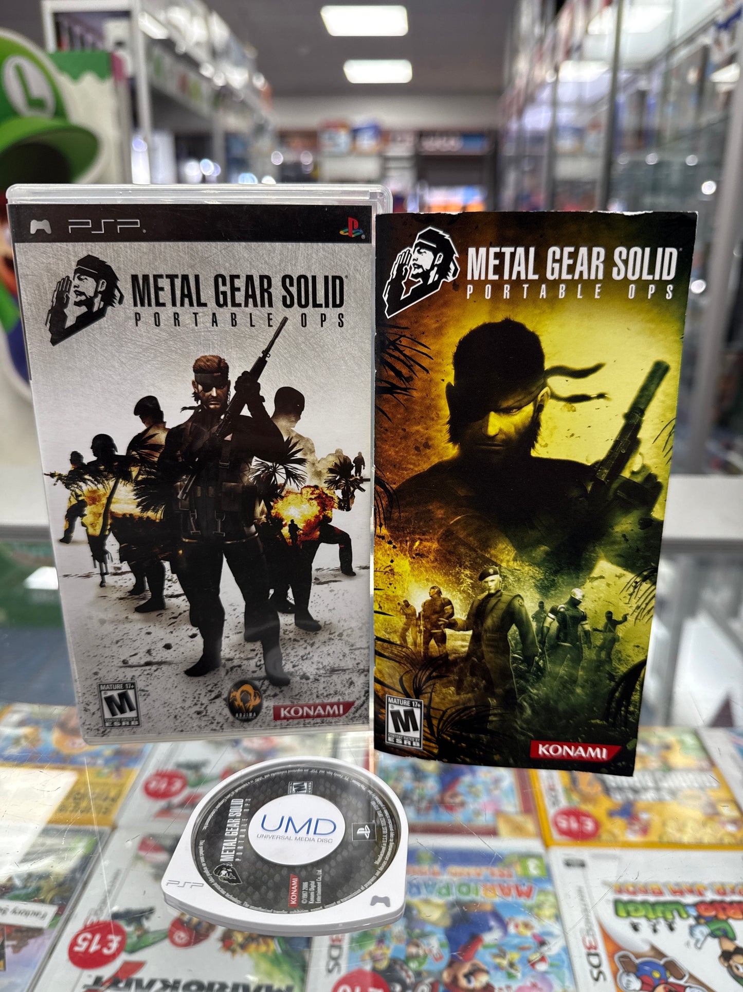 Metal Gear Portable Ops - Sony PSP - NTSC