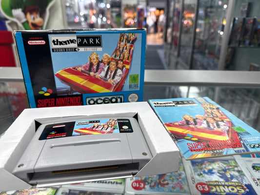 Theme Park - SNES - Super Nintendo - Complete