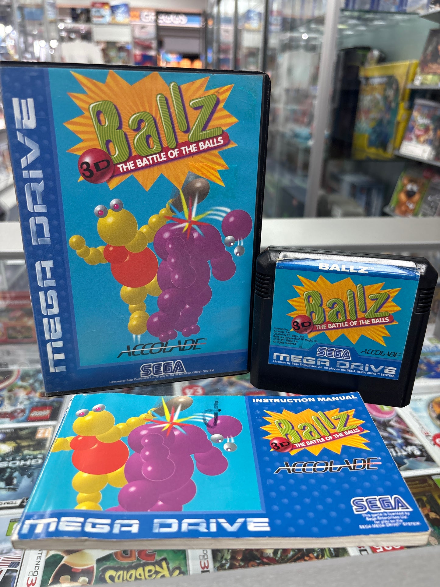 Ballz 3D - Sega Megadrive