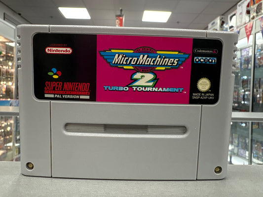 Micro Machines 2 Turbo Tournament - SNES