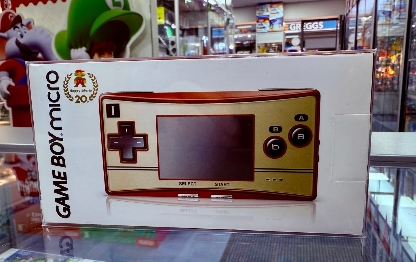 Nintendo Gameboy Micro 20th Mario Anniversary