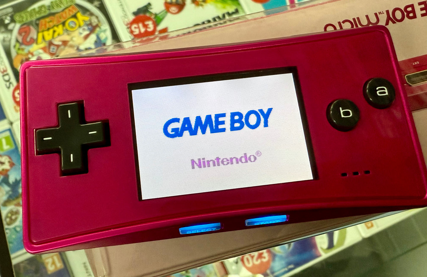 Gameboy Micro - Boxed - Pink