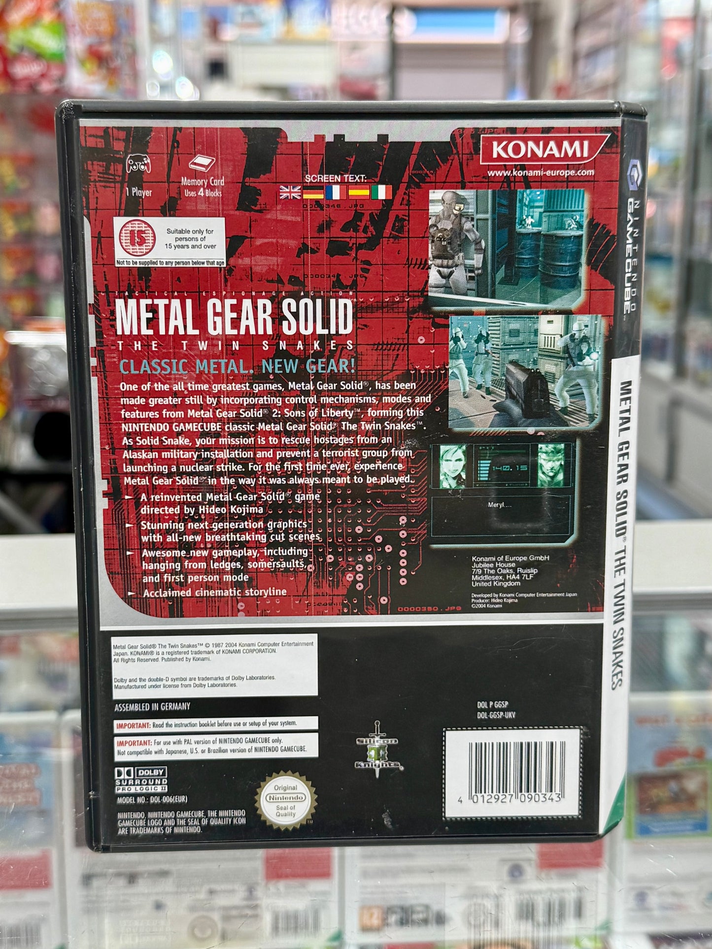 Metal Gear Solid Twin Snakes - Gamecube