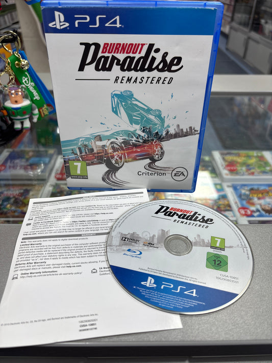 Burnout Paradise Remastered - PS4