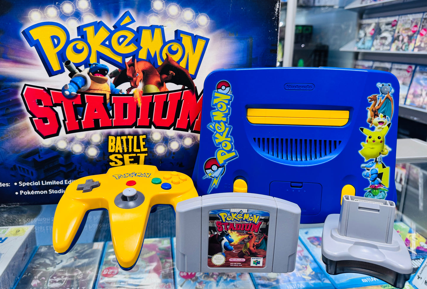 Pokémon Stadium Nintendo 64 Console - Boxed - Complete