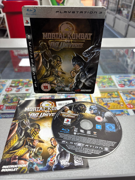 Mortal Kombat vs DC Universe (steelbook version) - Sony PS3