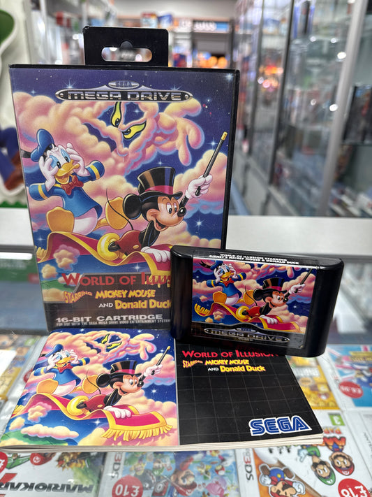 World Of Illusion - Mickey Mouse - Sega Megadrive