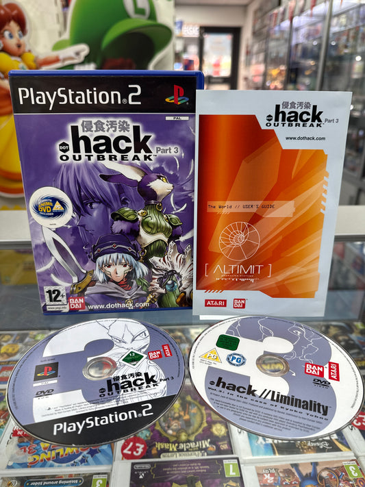 Hack Outbreak 3 + DVD - PlayStation 2