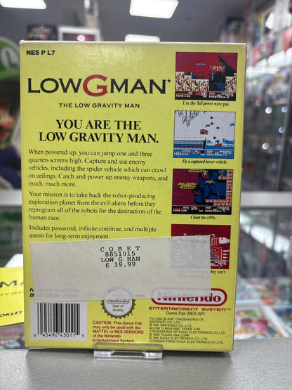 Low G Man - NES (Nintendo Entertainment System)