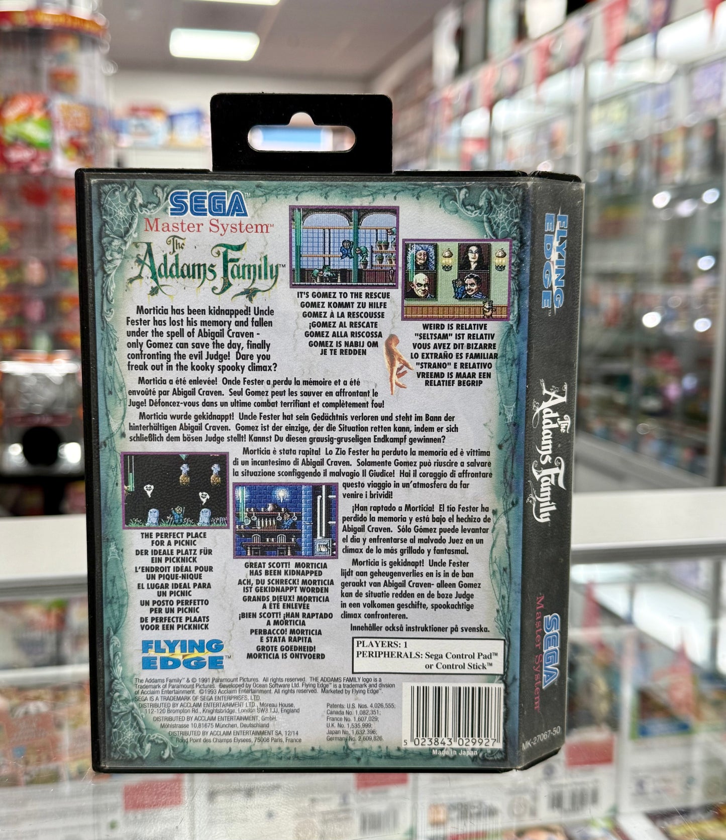 The Addams Family - Master System