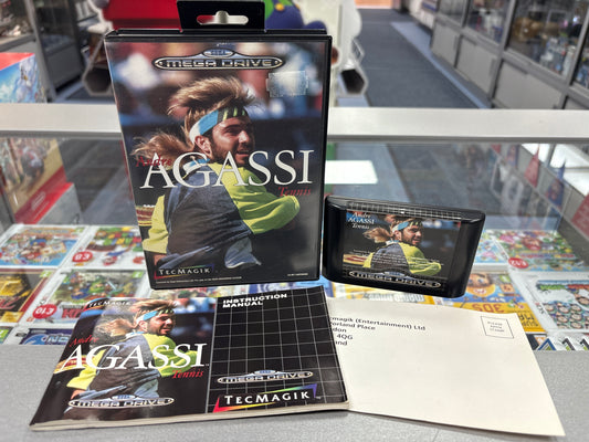 Andre Agassi Tennis - Sega Megadrive