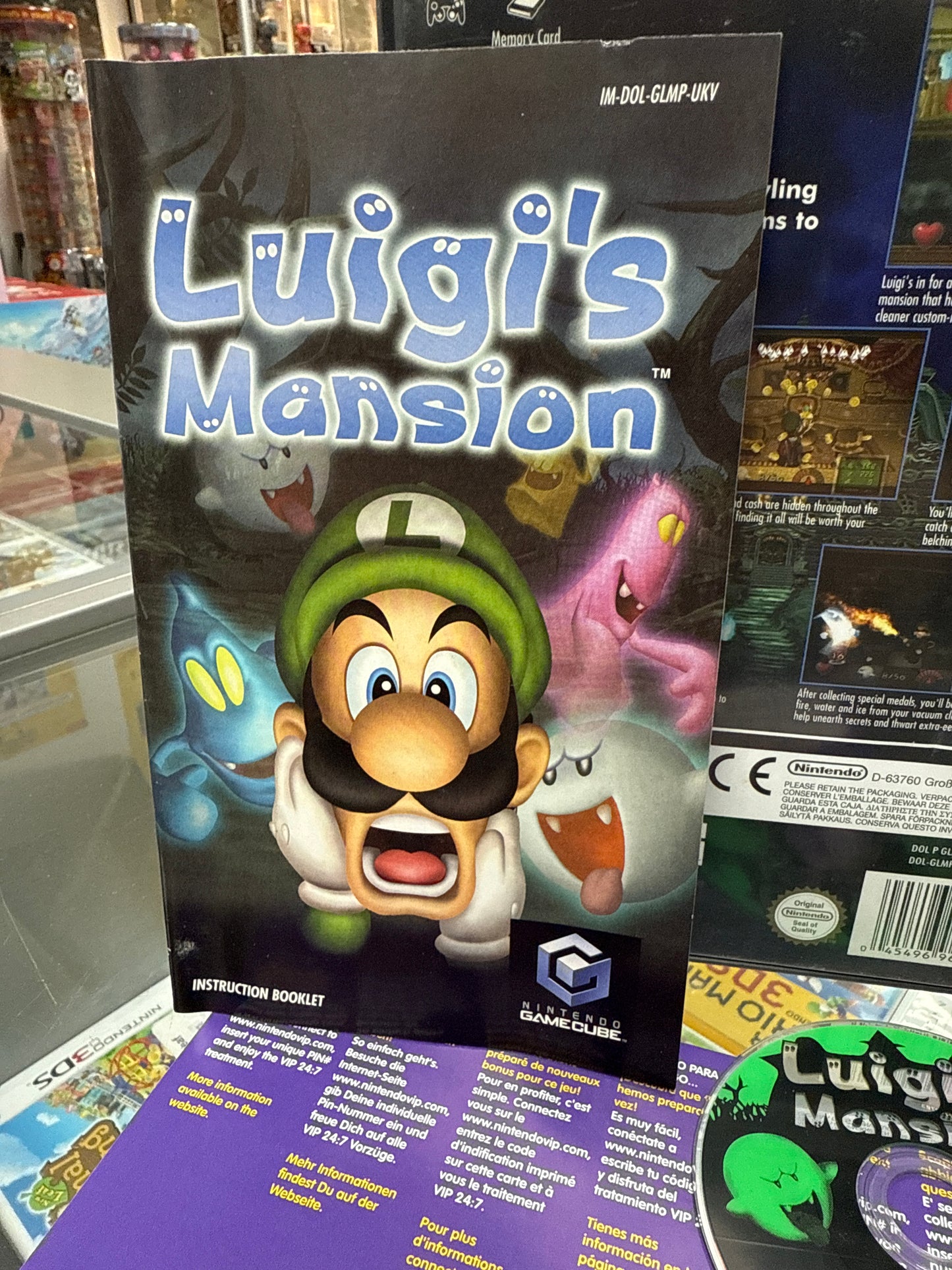 Luigi’s Mansion - Nintendo GameCube - Complete