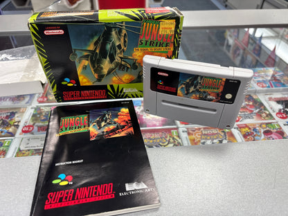 Jungle Strike - Super Nintendo (SNES)