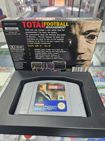Premier Manager 64 - N64